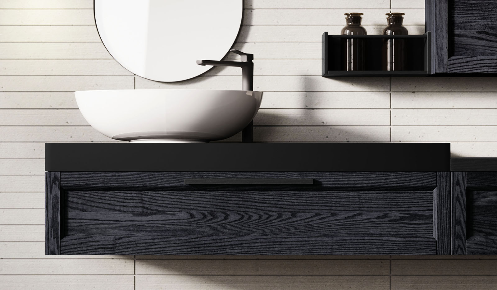 Collezione Frame - Mobili bagno e lavanderia - Prodotti Secci Rappresentanze