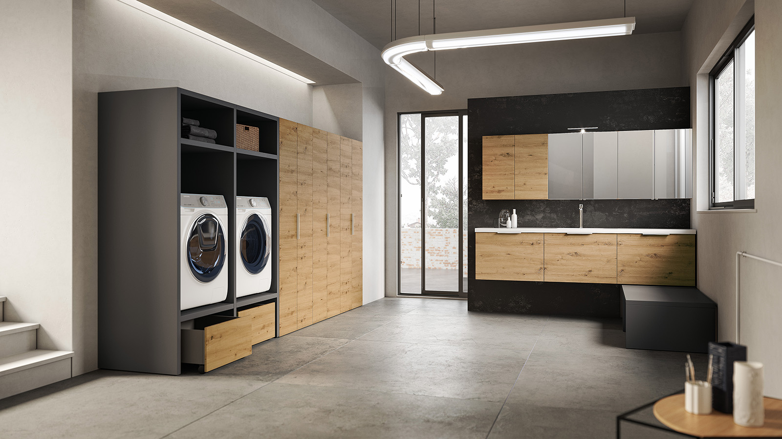 Collezione Hydro - Mobili bagno e lavanderia - Prodotti Secci Rappresentanze