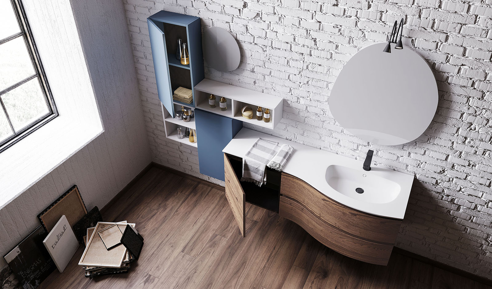 Collezione Incanto - Mobili bagno e lavanderia - Prodotti Secci Rappresentanze