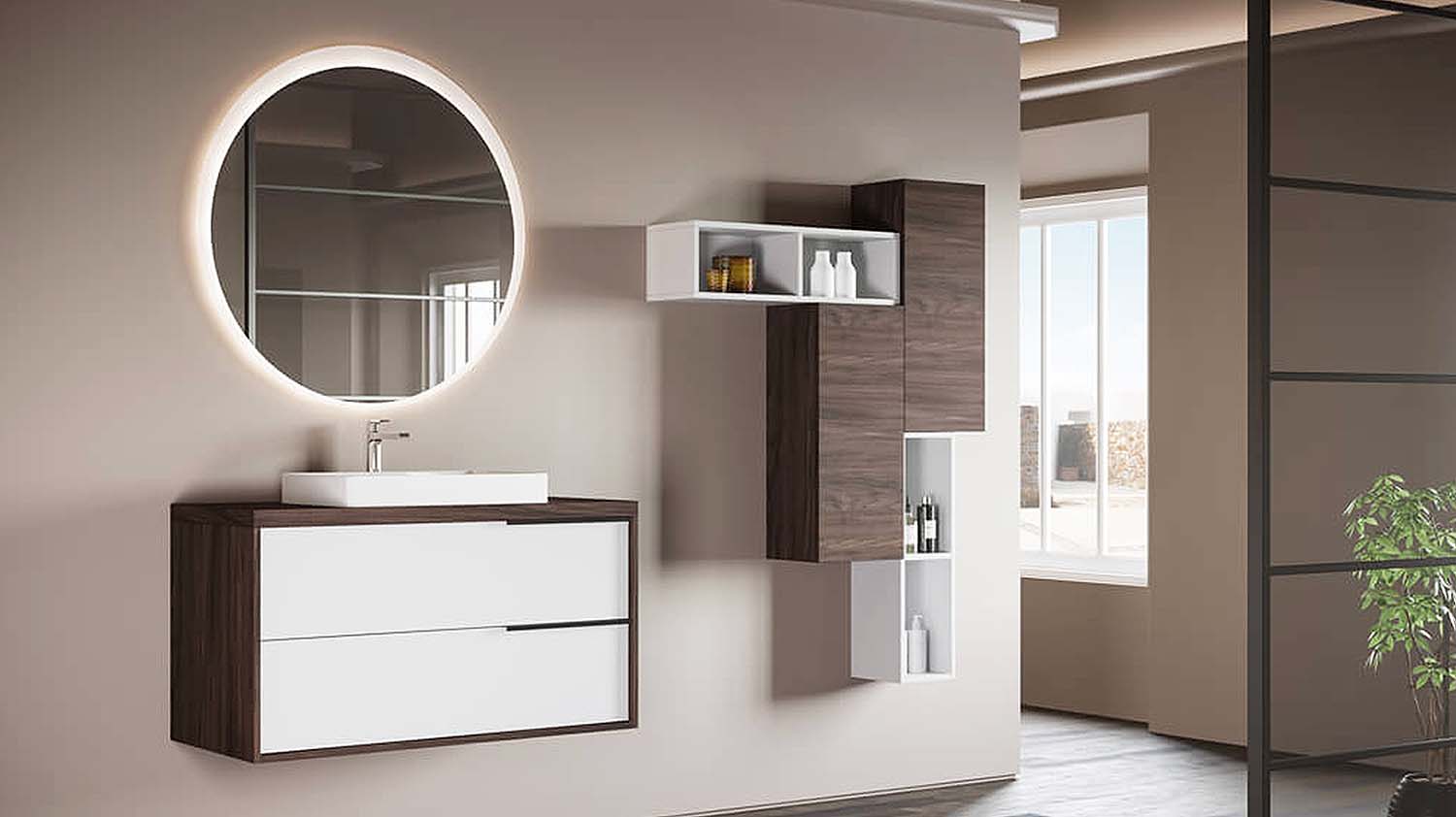 Collezione Iside - Mobili bagno e lavanderia - Prodotti Secci Rappresentanze