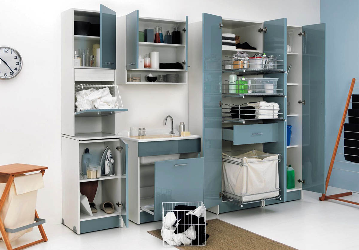 Collezione Lindo max - Mobili bagno e lavanderia - Prodotti Secci Rappresentanze