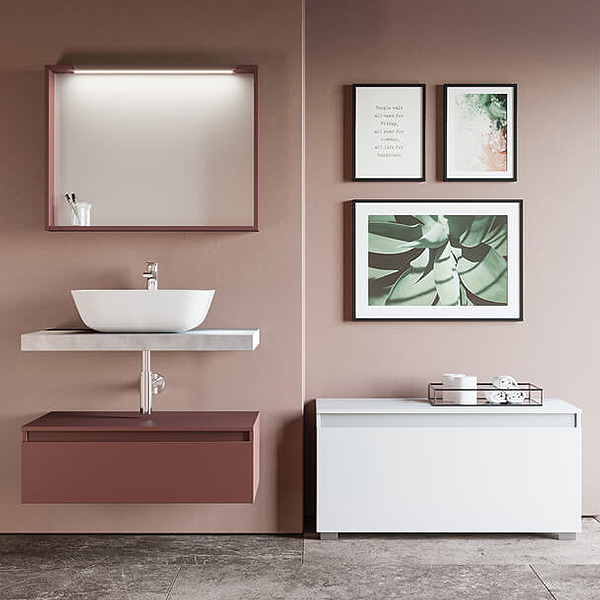 Collezione Ninfa - Mobili bagno e lavanderia - Prodotti Secci Rappresentanze